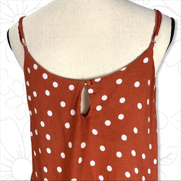 Elodie Polka Dot Cami Tank - Sz Med - EUC! - Picture 5 of 11